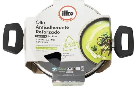 Ilko Olla 20Cm Aluminio U