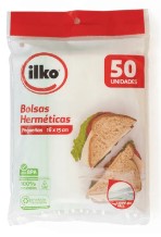 Ilko Bolsa Hermetica Pequeña 16X15Cm 50 U