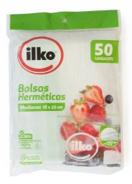 Ilko Bolsa Hermetica 18X20Cm 50 U