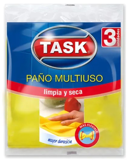 Task Paño Multiuso 36X38Cm 3U U