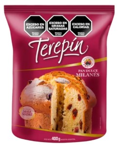 Terepin Pan Dulce Con Frutas 400 G