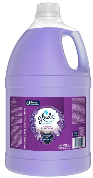 Glade Limpiador Pisos Multisuperficies Lavanda 4 L